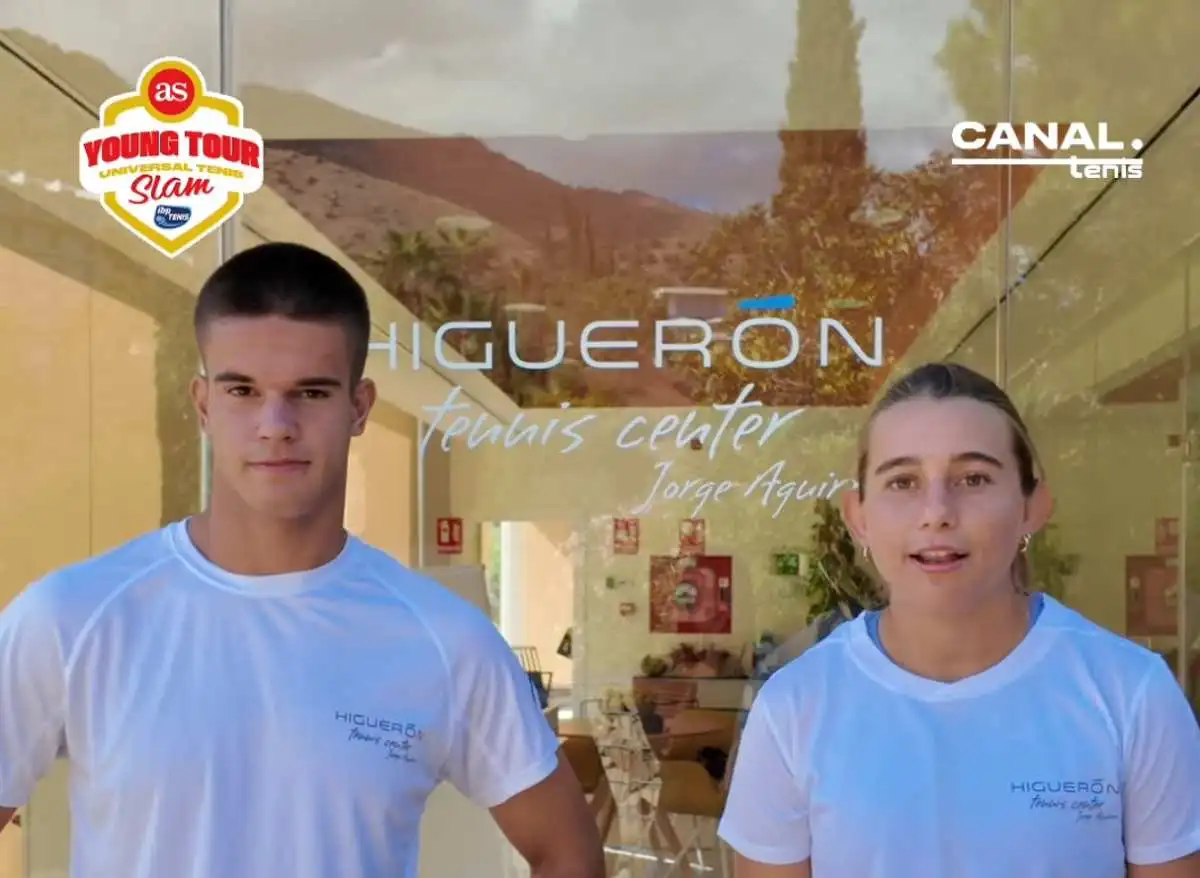 carlota blanco y angel lopez jugar este as young tour slam en casa ha sido excelente