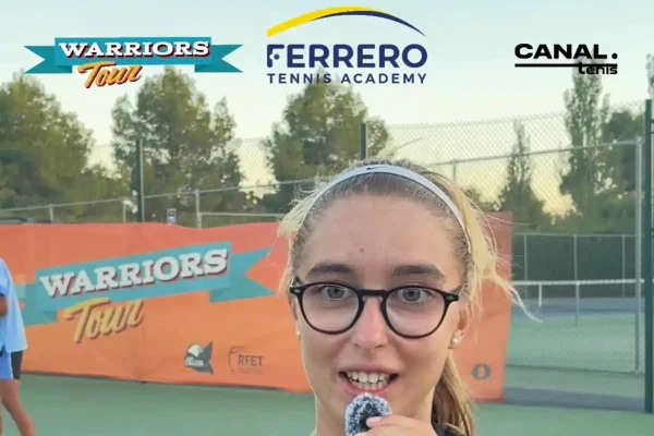 Claudia Cairols: “Tener el Máster del circuito Warriors Tour en la Ferrero Tennis Academy es un regalo grandísimo”