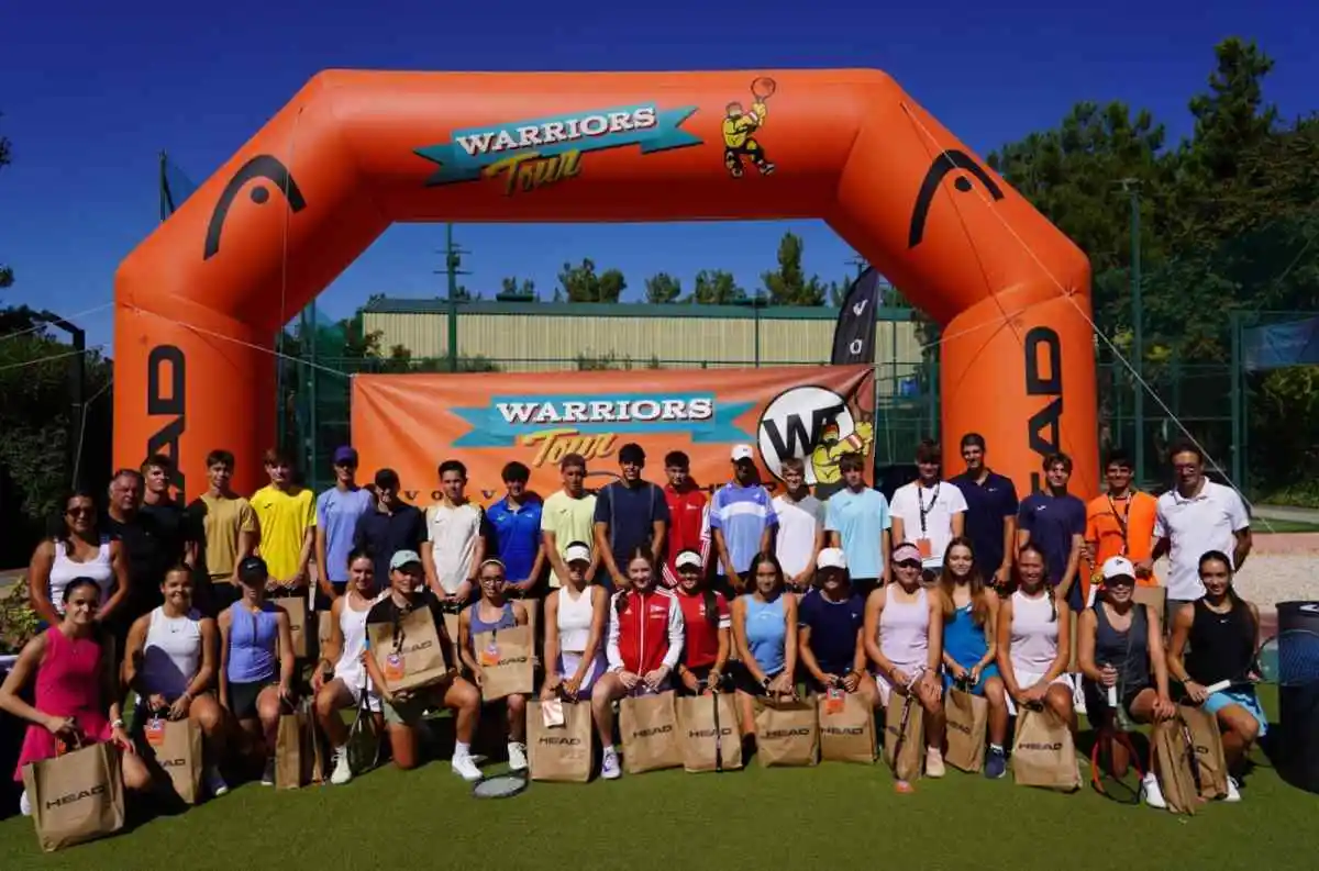 el circuito warriors tour pone el telon a la temporada con un historico master en la ferrero tennis academy