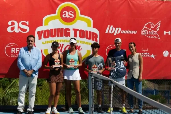 El Higuerón Tennis Center disfruta de una primera magnífica experiencia en el AS Young Tour SLAM