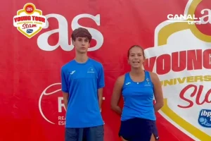 Jimena de la Calle y Adrián Ibáñez tras el AS Young Tour SLAM del CT Pozuelo: “Lo vivimos con mucha ilusión y motivación”