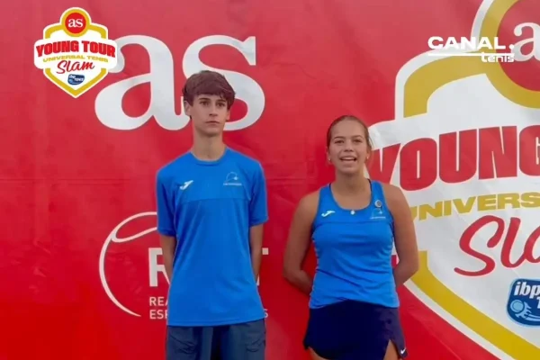 Jimena de la Calle y Adrián Ibáñez tras el AS Young Tour SLAM del CT Pozuelo: “Lo vivimos con mucha ilusión y motivación”