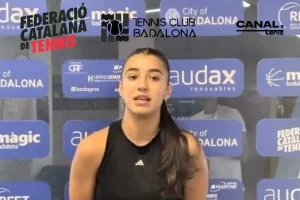 Marina Quesada y el ITF femenino Badalona: “Para mí jugar aquí es una gran oportunidad porque entreno en estas pistas”