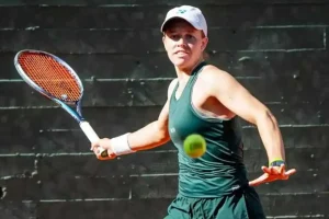 Kaitlin Quevedo lucha, pero se despide en el debut en el US Open