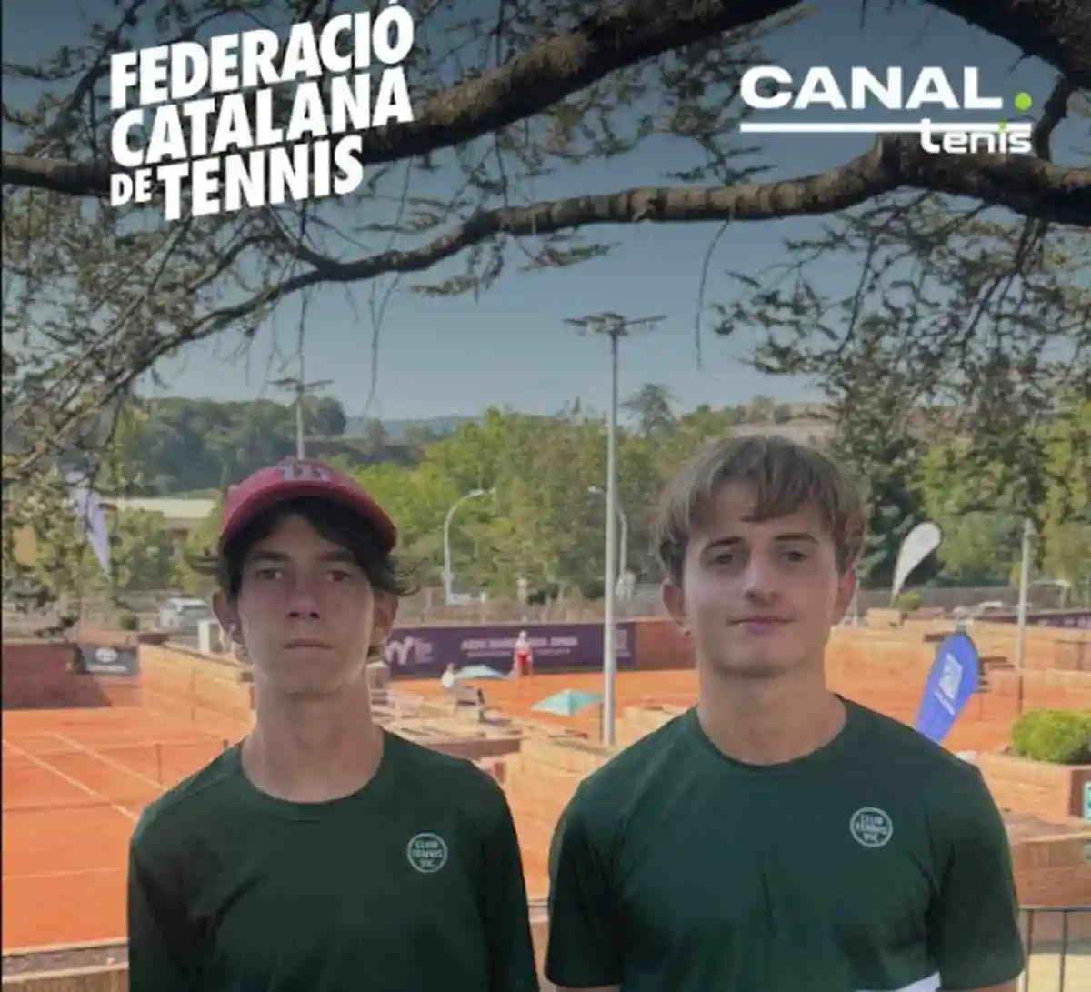 roger prat y jan bares es increible la capacidad que tiene el club tennis vic para organizar tantos torneos y brindarnos estas oportunidades