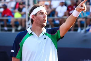 Del Potro se gana el respaldo del público en la carrera al Salón de la Fama