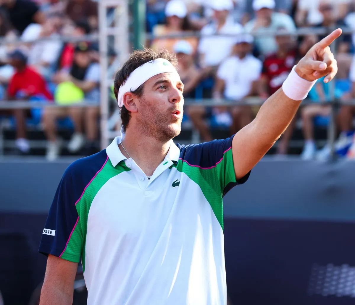 Del Potro se gana el respaldo del público en la carrera al Salón de la Fama