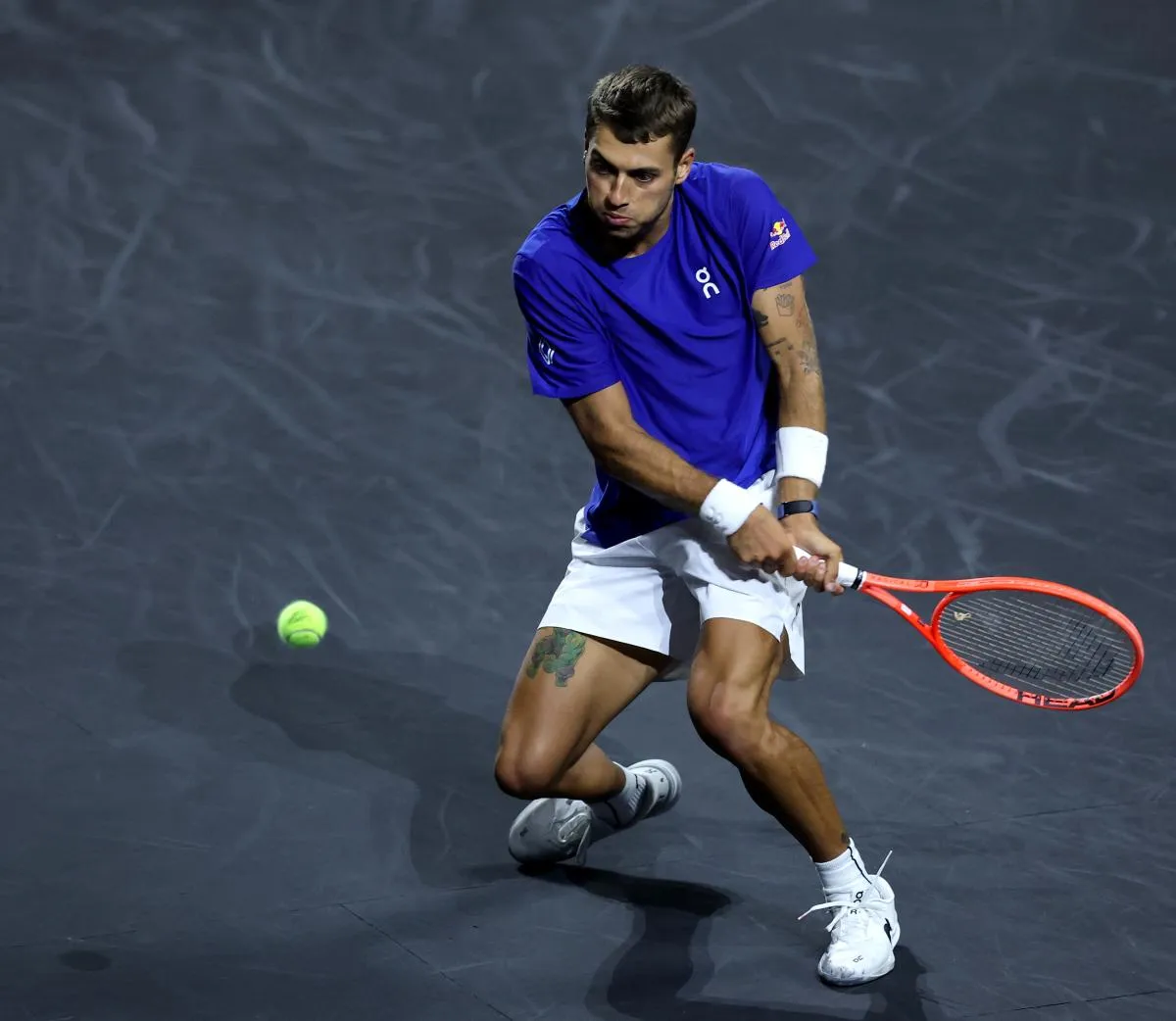 Al bueno de Cobolli le sobra coraje para seguir construyendo su camino en Lyon 1 cobolli nakashima atp lyon 2026