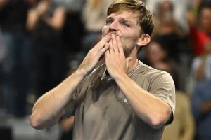 El último acto de Goffin tuvo lucha, emoción y un final en casa