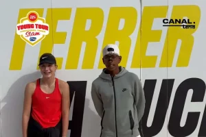 Sophie Jaeger y Srivishrut Konduru y la felicidad de ser parte del AS Young Tour en la Ferrer Tennis Academy