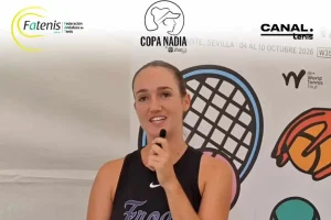 Victoria Gómez: “La transición tras graduarme en Estados Unidos y dedicarme al tenis a tiempo completo está costando un poco”